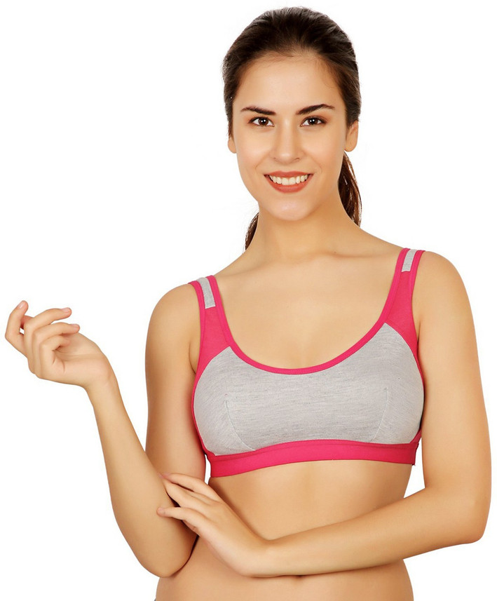 girls padded sports bra
