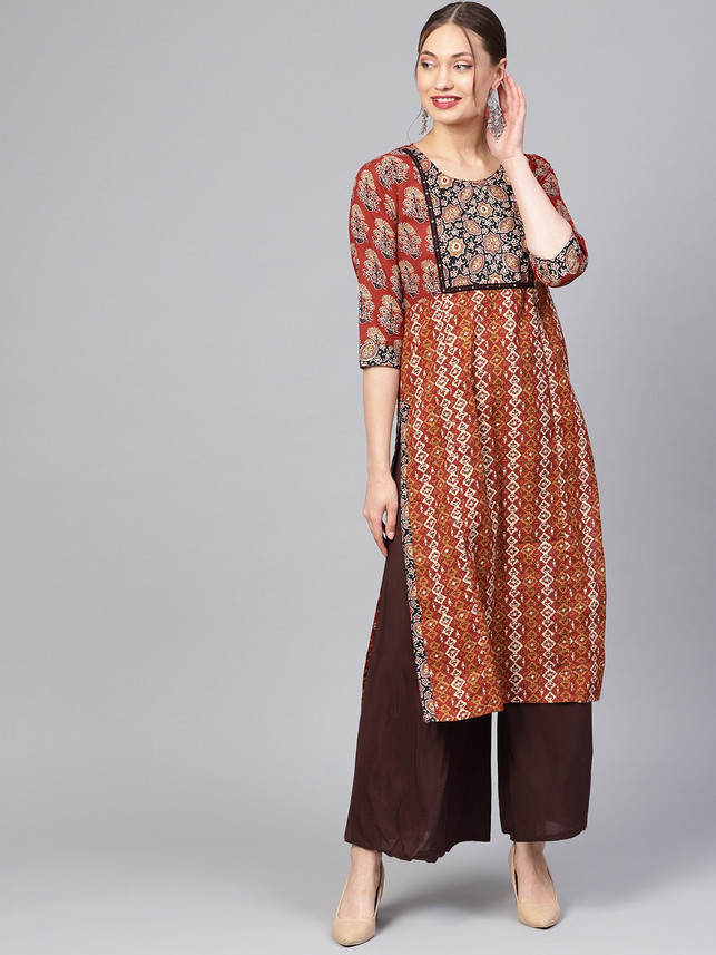 Samah Womens Kurtas Kurtis  Buy Samah Womens Kurtas Kurtis Online at Best  Prices In India  Flipkartcom