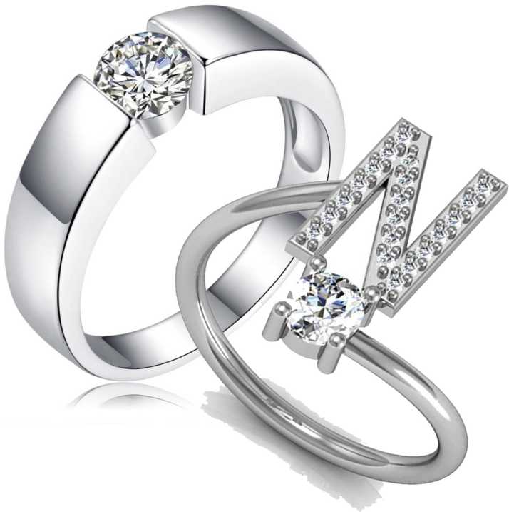 e1f49cd3d4f descuento mas bajo n letter ring in silver mundo vivo com n letter ring in silver