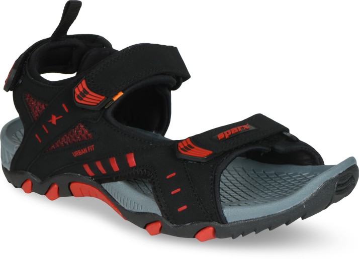 Sparx Men Red, Black Sports Sandals 