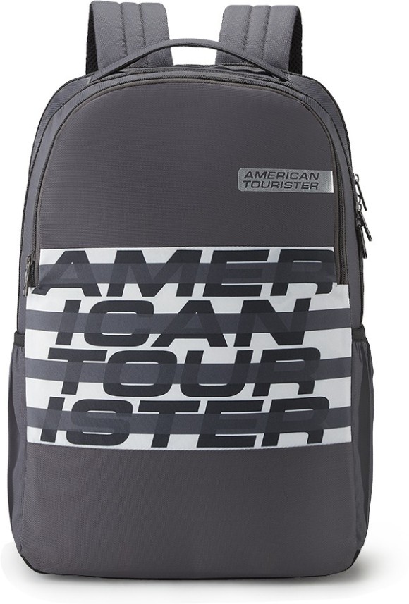 american tourister backpack grey