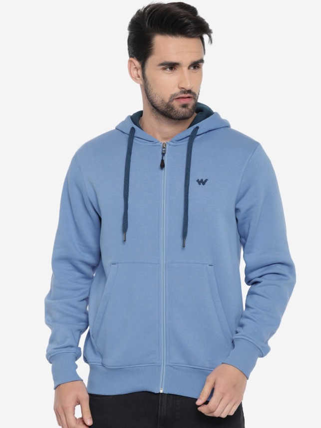 wildcraft full sleeve solid men's sweatshirt