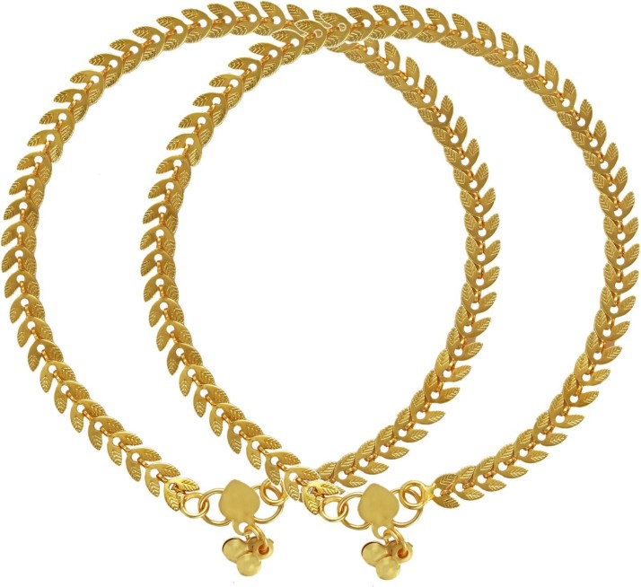 gold anklet for girl