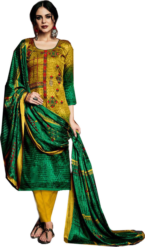 Silk dress material flipkart top