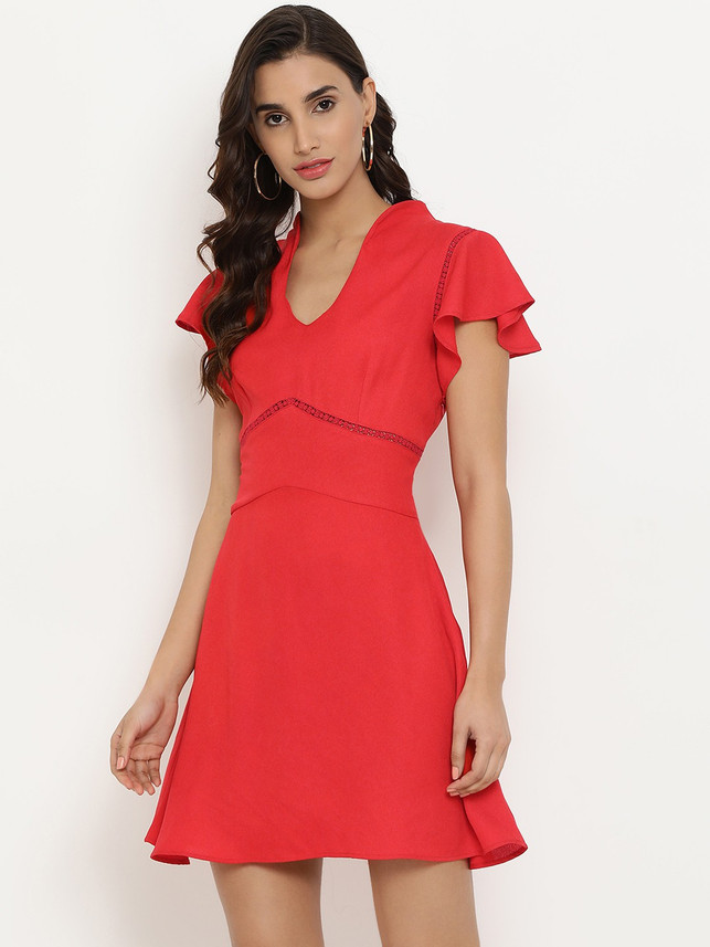 kazo red dress
