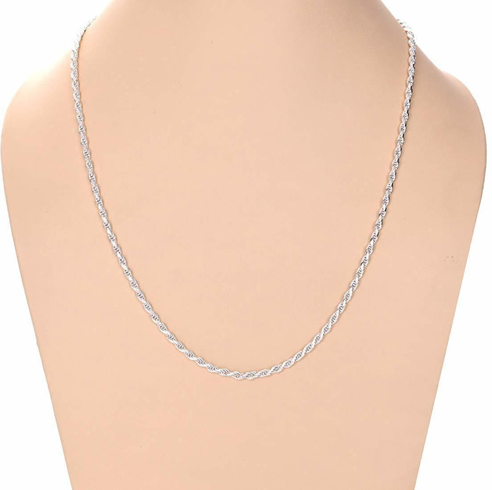 SONI JEWELLERS S925 SILVER ROPE CHAIN 