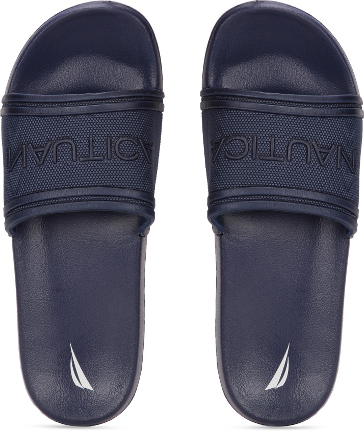 black nautica slides