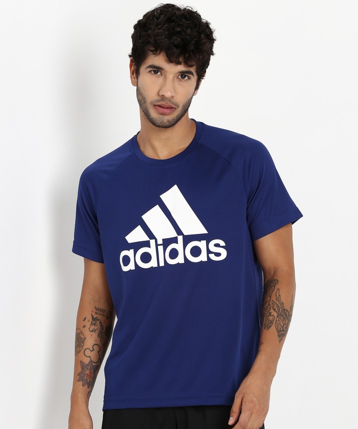dark blue adidas shirt