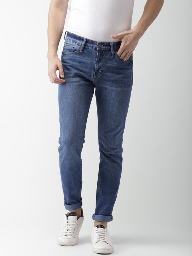 FOREVER 21 Skinny Men Blue Jeans - Buy 