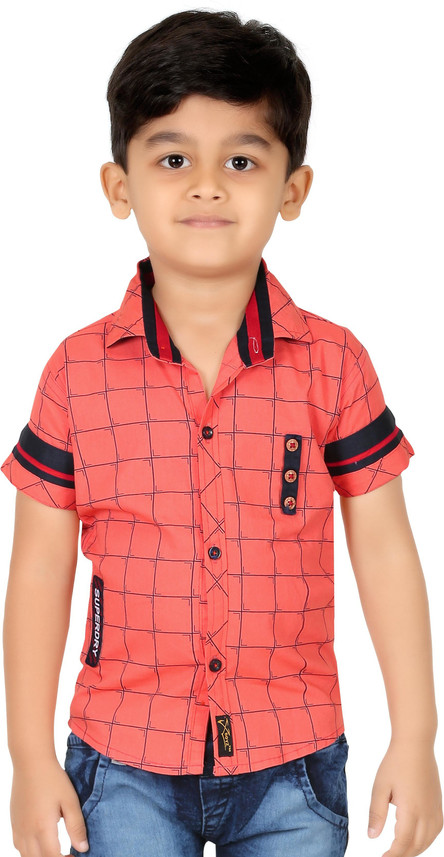 orange shirt for baby boy