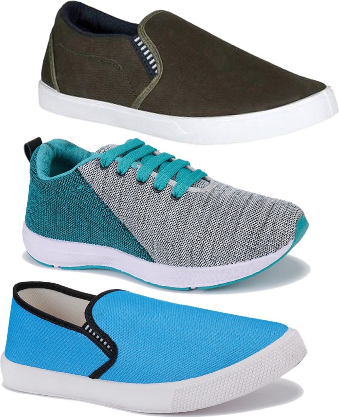 Sports Shoes (Loafers Shoes) Slip 