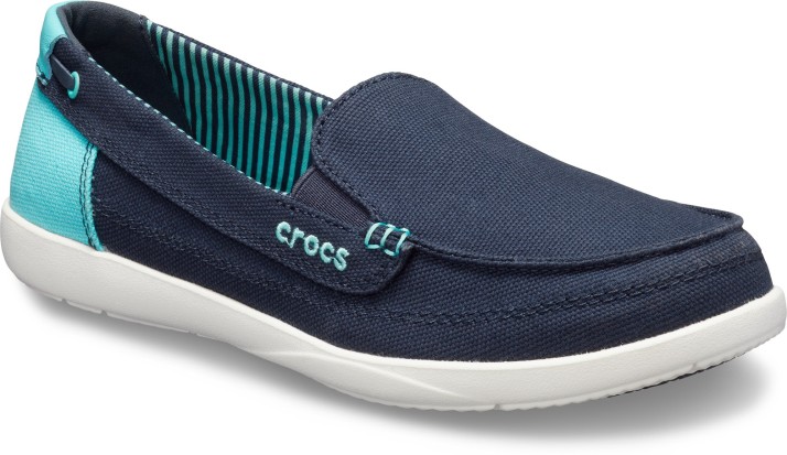 crocs canvas shoes womens