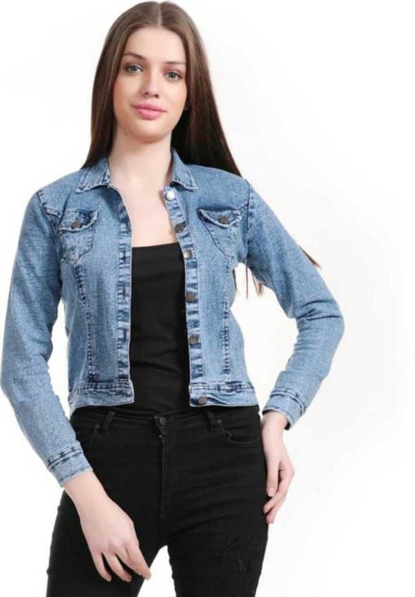 flipkart denim jackets for womens