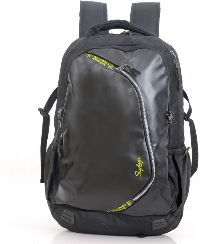 skybags teckie 01 grey laptop backpack