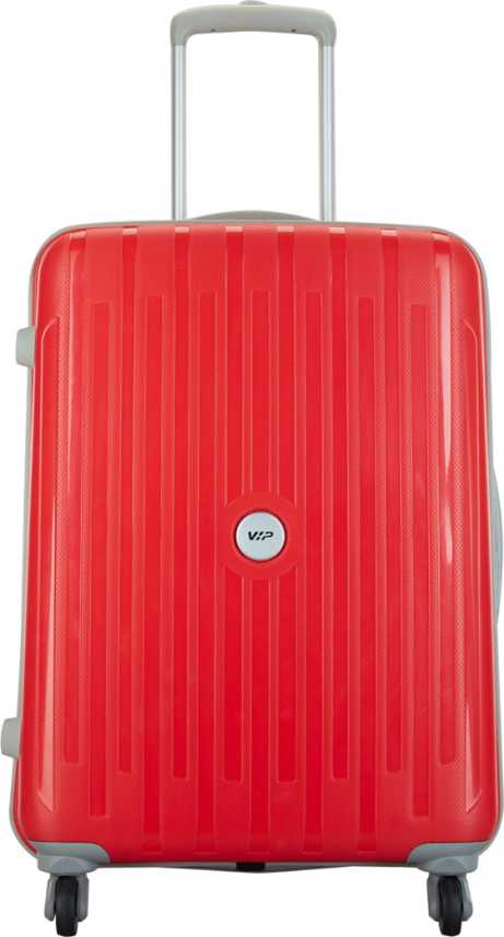 Vip Neolite Strolly 65 360 Vip Fir Check In Luggage 25 Inch Red Price In India Flipkart Com