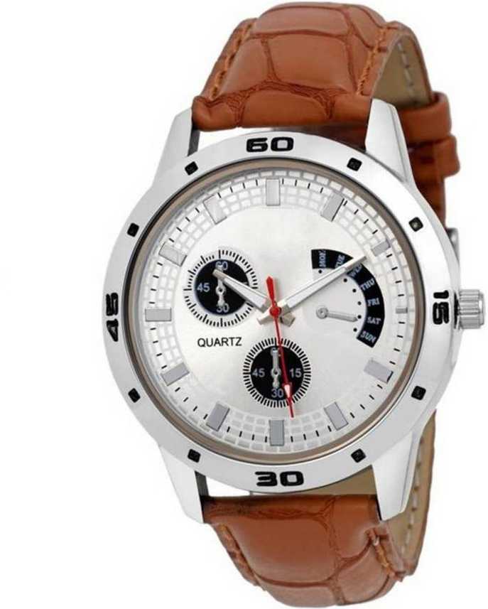 Swiz Fx 425 Brown Leather Strap Silver Analogaƒaƒa A Aƒa A A Analog Watch For Men Buy Swiz Fx 425 Brown Leather Strap Silver Analogaƒaƒa A Aƒa A A Analog Watch For Men Fx 425 Online At Best Prices In