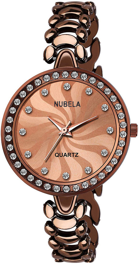 Copper color watch for ladies
