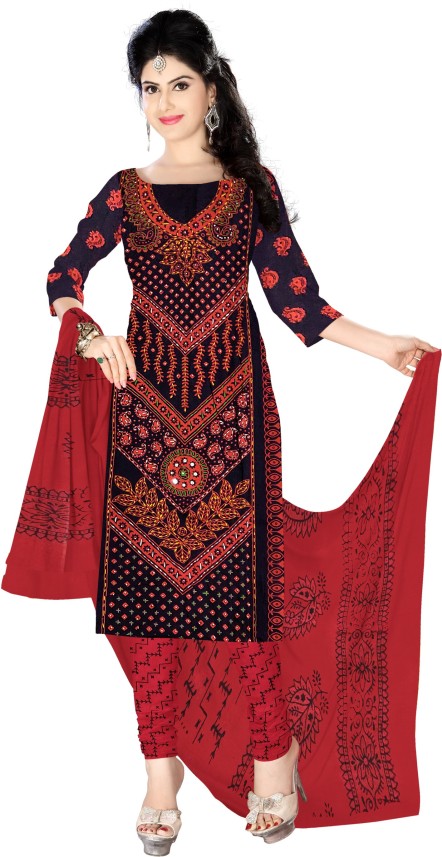 flipkart cotton dress material