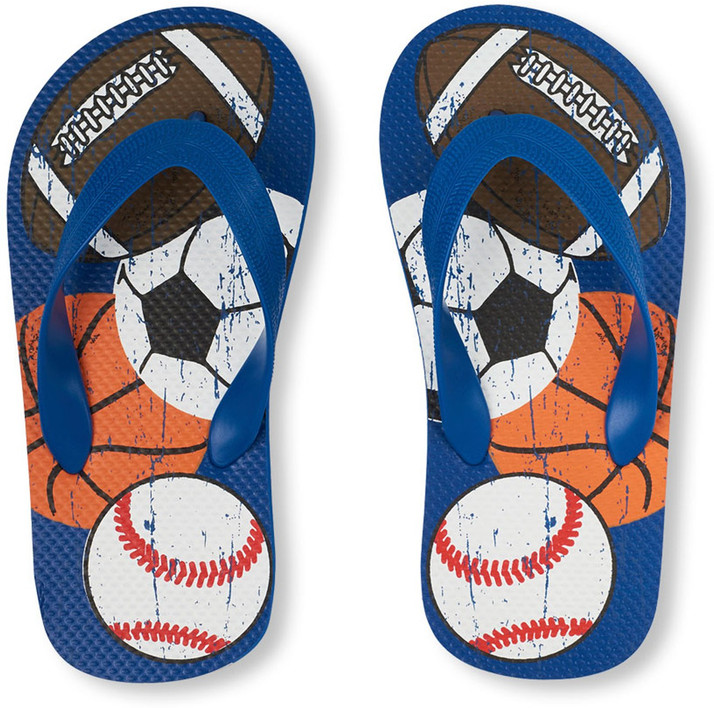the children's place flip flops
