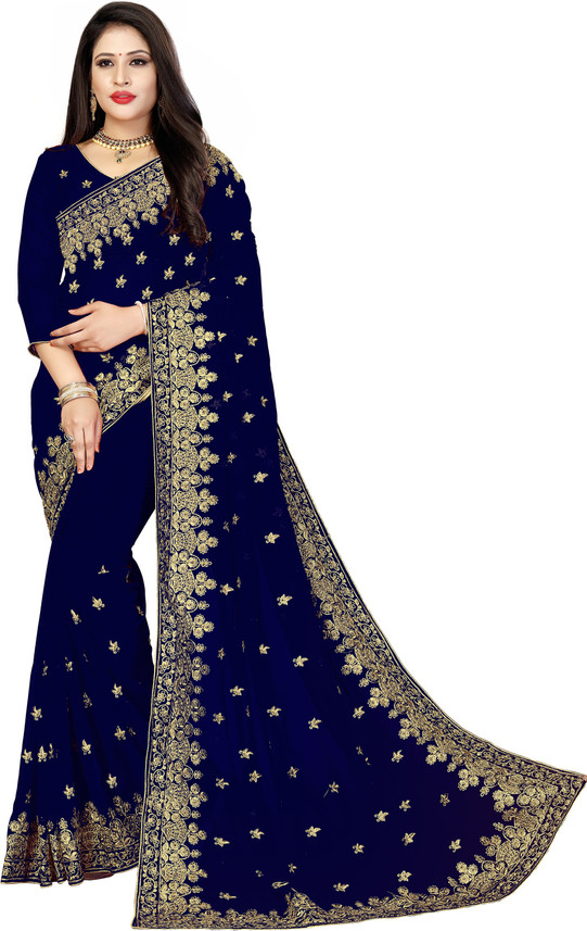 flipkart stone work saree