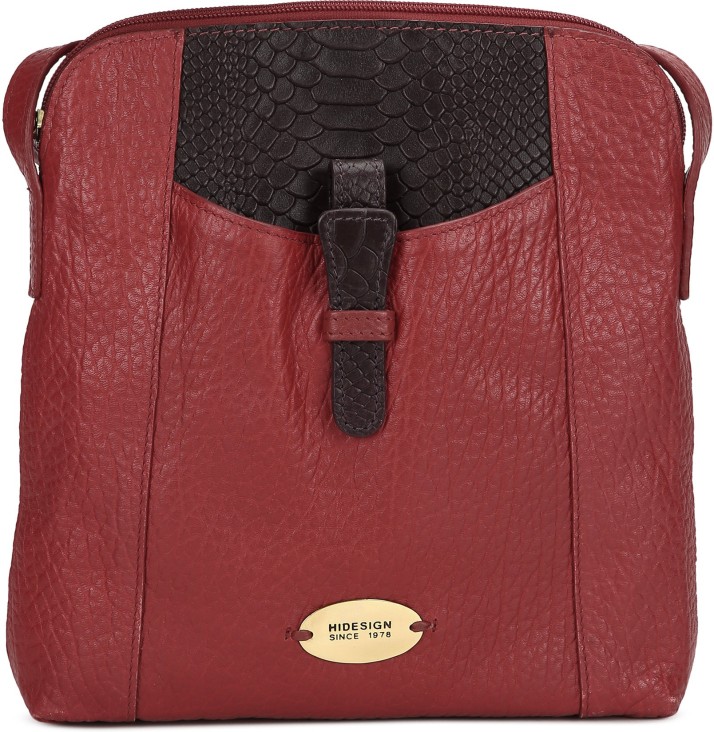 hidesign red sling bag