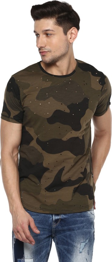 military t shirt flipkart