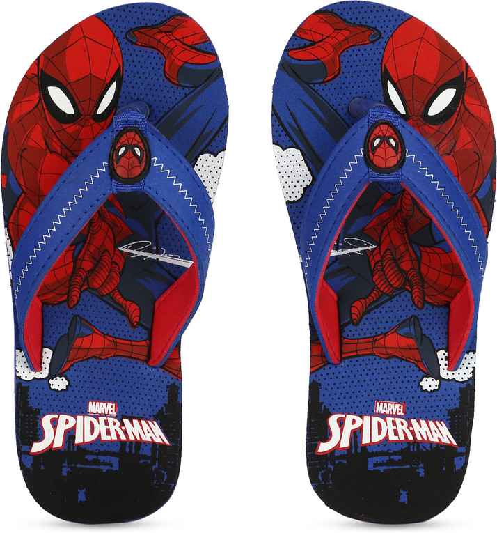 spiderman flip flops