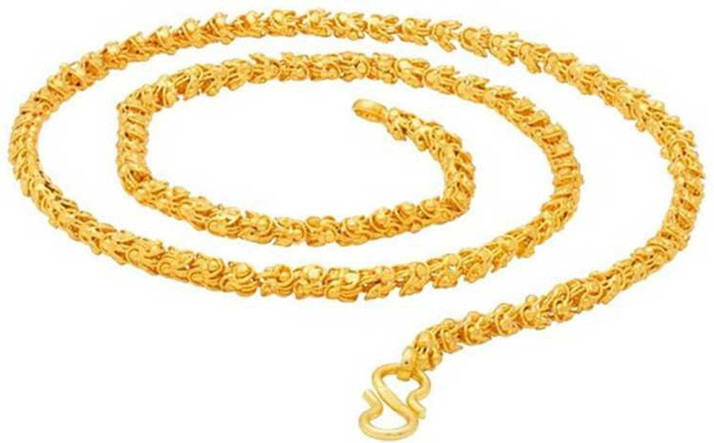 Gold-plated Plated Alloy Chain 
