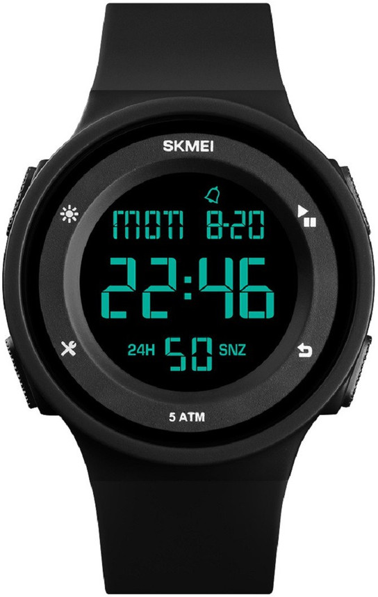 slim digital watch