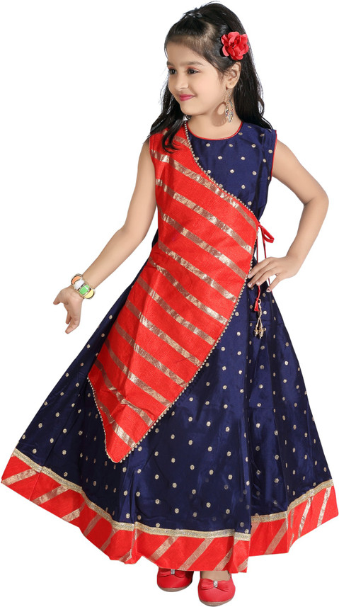 AV Girls Midi/Knee Length Party Dress 