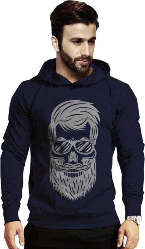 full sleeve printed men's sweatshirt