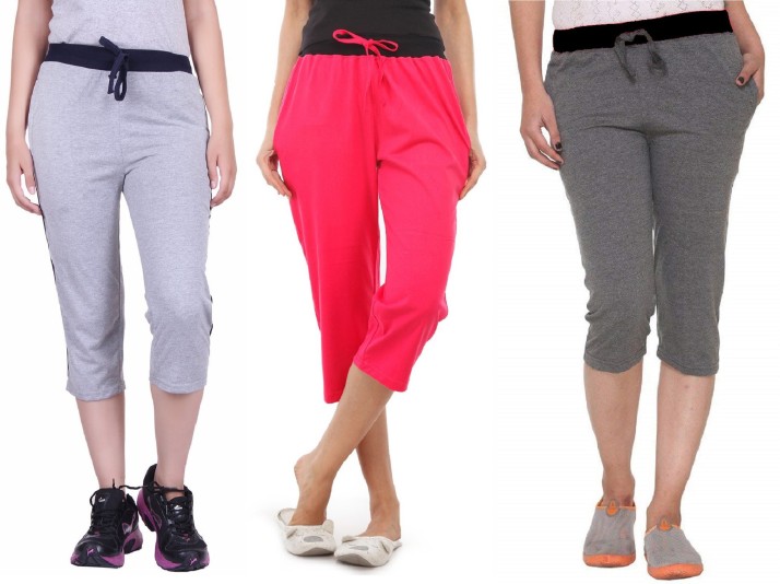 three fourth pants for ladies flipkart