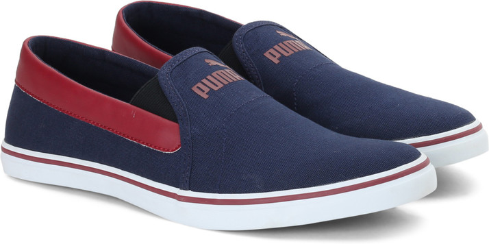 puma mens slip ons