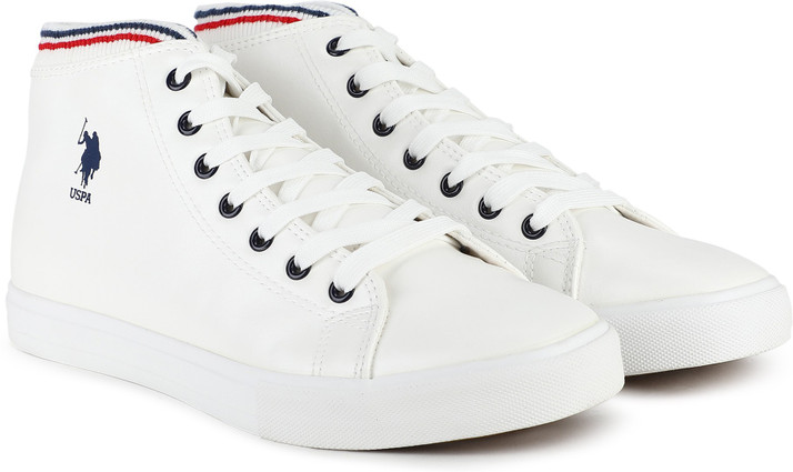 polo hi top sneakers