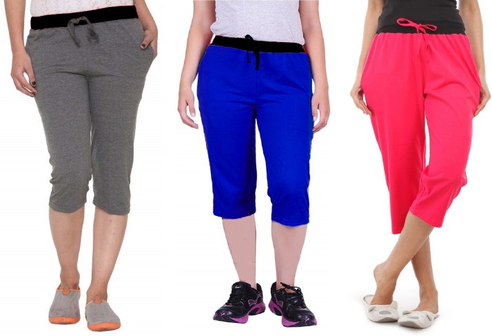 three fourth pants for ladies flipkart