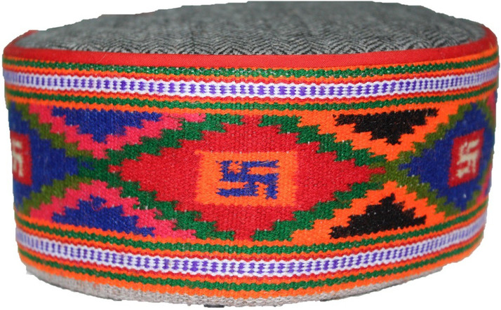 HimalayanKraft Woven Himachal Cap 