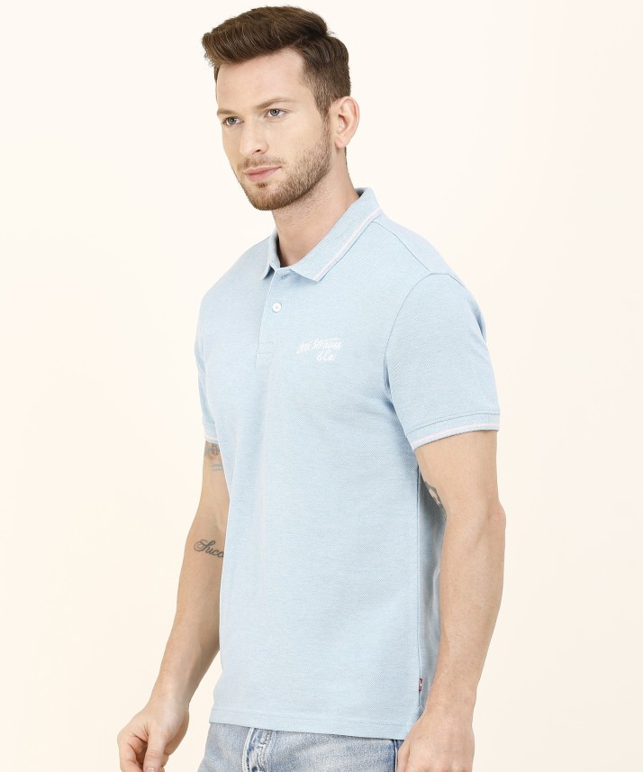 levis light blue t shirt