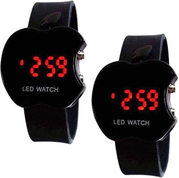 led watch rubber strap