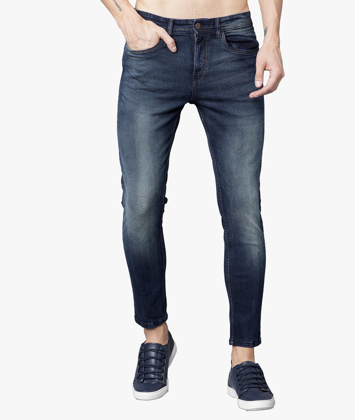 LOCOMOTIVE Tapered Fit Men Blue Jeans 