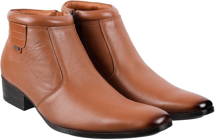 mochi leather boots