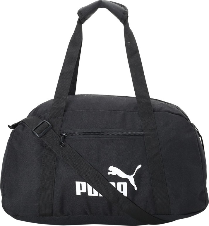puma gym bag black