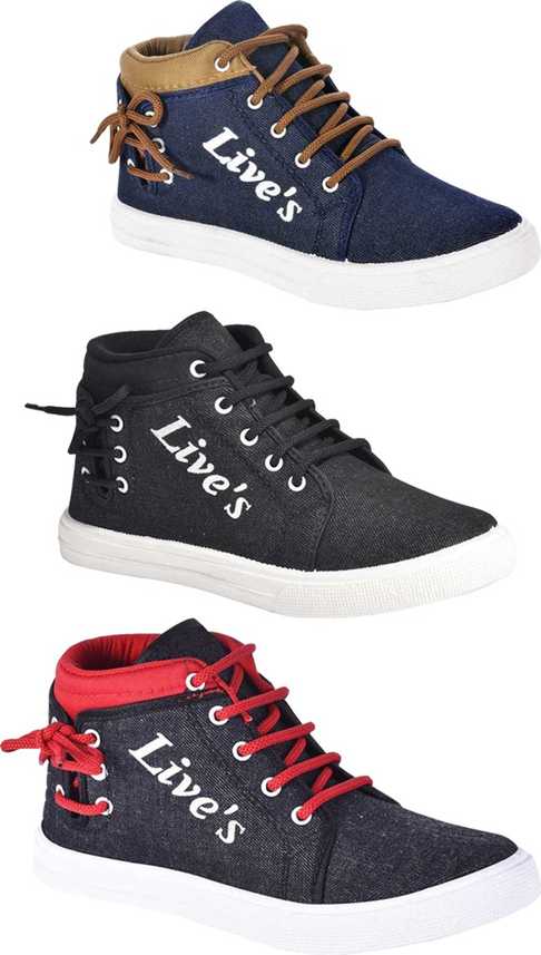 A Class Combo Pack Of 3 Casual Shoes High Tops For Men Buy A