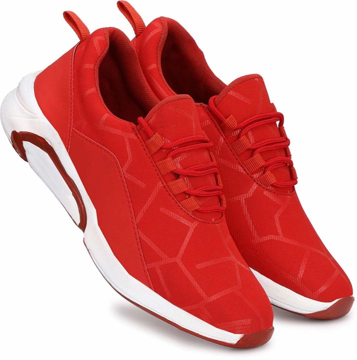 flipkart red colour shoes
