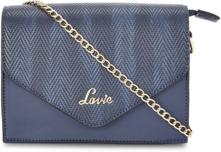 lavie blue sling bag