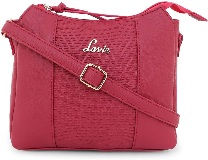 lavie pink sling bag