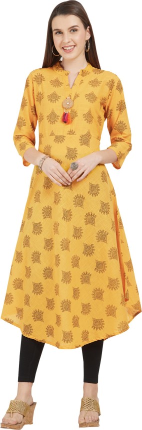 peachmode anarkali kurti