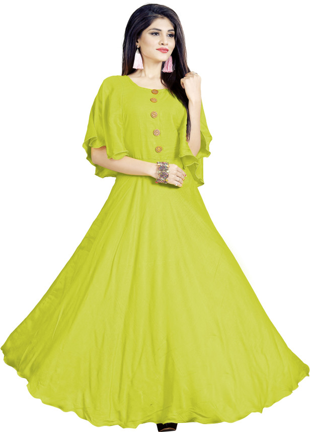 lime green maxi