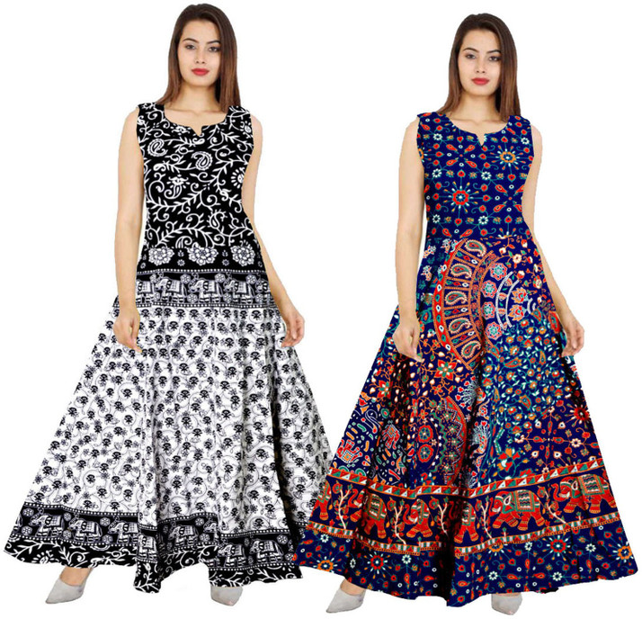 flipkart cotton anarkali dresses