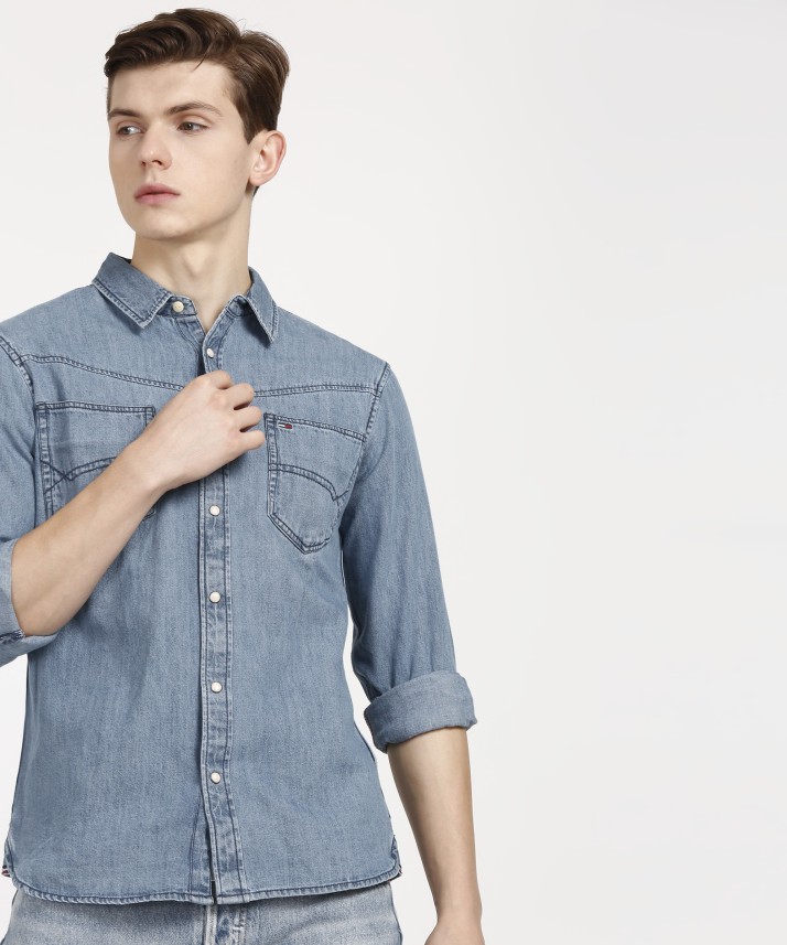 tommy hilfiger denim shirts india