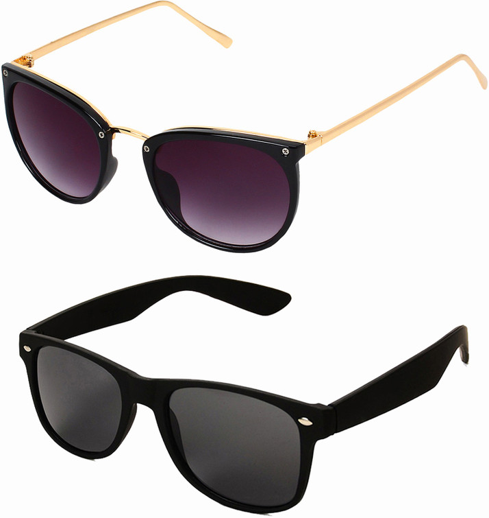 Buy Aventus Wayfarer Sunglasses Black 